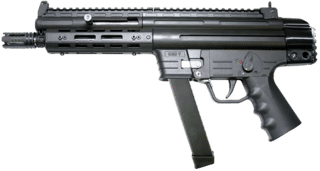 American Tactical Inc GSG-9 9mm Luger Semi-Auto Pistol - Black - 7.90"